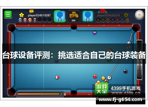台球设备评测：挑选适合自己的台球装备